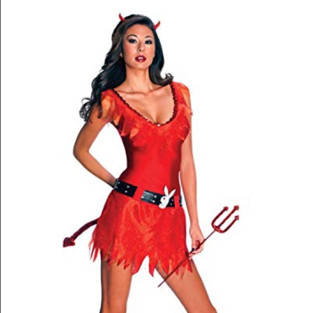 Playboy Sexy devil costume new with tags